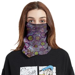 Abstract Molecular Space Art Face Covering Bandana (two Sides) by ExtraGoodSauce