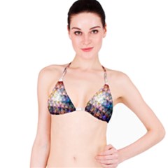 Cosmic Owls Pattern Classic Bikini Top by ExtraGoodSauce