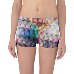 Cosmic Owls Pattern Boyleg Bikini Bottoms by ExtraGoodSauce