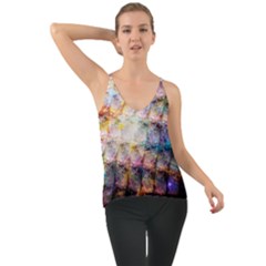 Cosmic Owls Pattern Chiffon Cami by ExtraGoodSauce