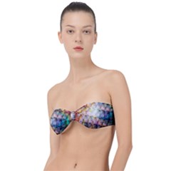 Cosmic Owls Pattern Classic Bandeau Bikini Top  by ExtraGoodSauce