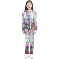 Cosmic Owls Pattern Kids  Tracksuit by ExtraGoodSauce