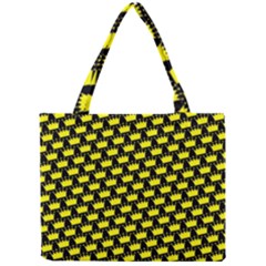 Royalty Inspired Crown Pattern Mini Tote Bag by ExtraGoodSauce