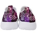 Cosmic Network Geometric Art Men s Slip On Sneakers View4