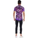 Cosmic Network Geometric Art Men s Short Sleeve Cycling Jersey View4