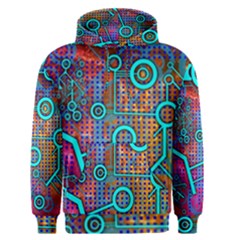 Abstract Tech Galaxy Design Men s Core Hoodie by ExtraGoodSauce