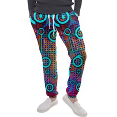 Abstract Tech Galaxy Design Men s Jogger Sweatpants by ExtraGoodSauce