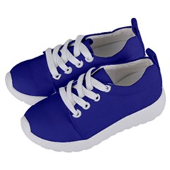 A Blue Wall With A Clock On It Kids  Lightweight Sports Shoes