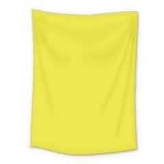 A Yellow Background With A Black Border Medium Tapestry