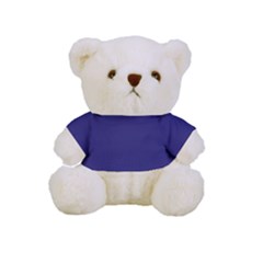 A Blue Background With A Clock On It Full Print Cuddly Teddy Bear by catchydesignhill