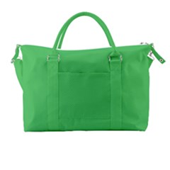 A Green Background With A White Border Carry-on Travel Shoulder Bag by catchydesignhill