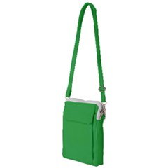 A Green Background With A White Border Multi Function Travel Bag by catchydesignhill