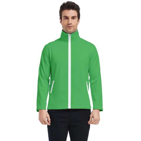 A Green Background With A White Border Men s Bomber Jacket by catchydesignhill