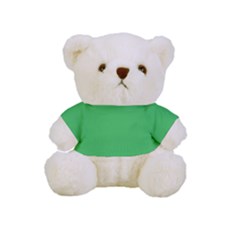 A Green Background With A White Border Full Print Cuddly Teddy Bear by catchydesignhill