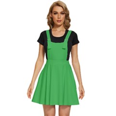 A Green Background With A White Border Apron Dress by catchydesignhill