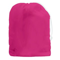 A Pink Background With A Black Border Drawstring Pouch (3xl) by catchydesignhill