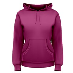 A Pink Background With A White Border Women s Pullover Hoodie