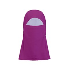 A Pink Background With A White Border Adjustable Balaclava Face Mask