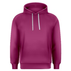 A Pink Background With A White Border Men s Overhead Hoodie