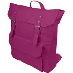 A Pink Background With A White Border Buckle Up Backpack by catchydesignhill