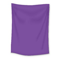 A Purple Background With A White Border Medium Tapestry