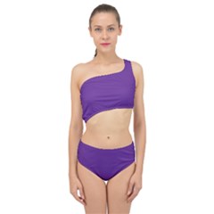 A Purple Background With A White Border Spliced Up Two Piece Swimsuit by catchydesignhill