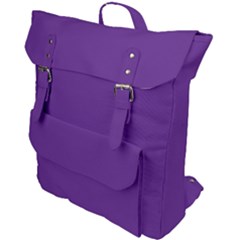 A Purple Background With A White Border Buckle Up Backpack by catchydesignhill