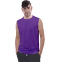 A Purple Background With A White Border Men s Regular Tank Top View1