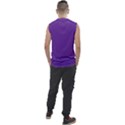 A Purple Background With A White Border Men s Regular Tank Top View2