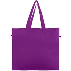 A Purple Background With A White Border Canvas Travel Bag by catchydesignhill