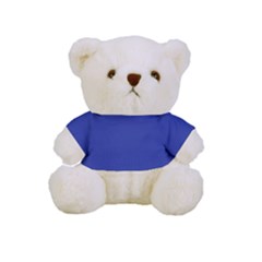 An Airplane Flying In The Sky With A Blue Background Full Print Cuddly Teddy Bear by catchydesignhill