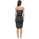 Multicolored DNA Strand Art Wrap Frill Dress View4