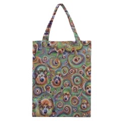 Surreal Abstract Early Ai Art Classic Tote Bag