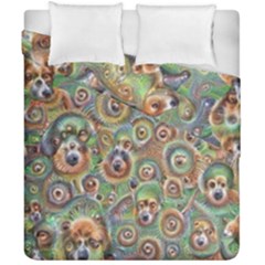 Surreal Abstract Early Ai Art Duvet Cover Double Side (california King Size) by ExtraGoodSauce