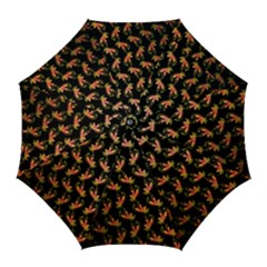 Regal Eagle Pattern Golf Umbrellas by ExtraAwesomeSauce