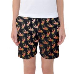 Regal Eagle Pattern Women s Basketball Shorts by ExtraGoodSauce