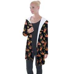 Regal Eagle Pattern Longline Hooded Cardigan by ExtraAwesomeSauce