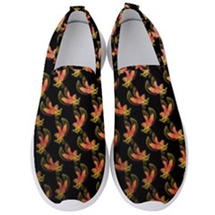 Regal Eagle Pattern Men s Slip On Sneakers by ExtraGoodSauce