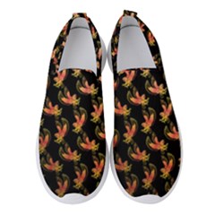 Regal Eagle Pattern Women s Slip On Sneakers by ExtraGoodSauce