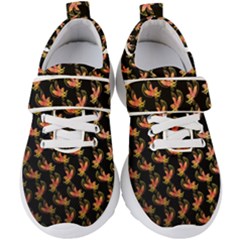 Regal Eagle Pattern Kids  Velcro Strap Shoes by ExtraGoodSauce