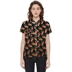 Regal Eagle Pattern Short Sleeve Pocket Shirt by ExtraAwesomeSauce