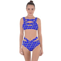 Eye Of Horus Pattern Bandaged Up Bikini Set  by ExtraGoodSauce