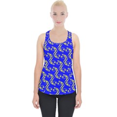 Eye Of Horus Pattern Piece Up Tank Top by ExtraGoodSauce