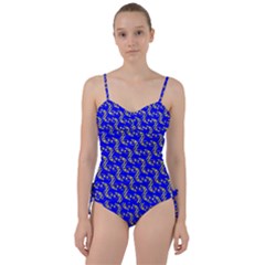 Eye Of Horus Pattern Sweetheart Tankini Set by ExtraGoodSauce