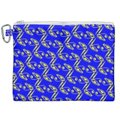 Eye Of Horus Pattern Canvas Cosmetic Bag (xxl) by ExtraGoodSauce