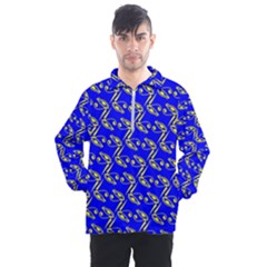 Eye Of Horus Pattern Men s Half Zip Pullover by ExtraGoodSauce