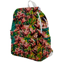 Abstract Floral Artwork Top Flap Backpack by ExtraGoodSauce