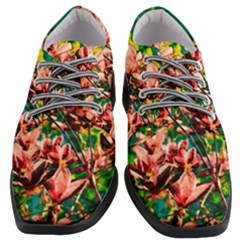 Abstract Floral Artwork Women Heeled Oxford Shoes by ExtraGoodSauce