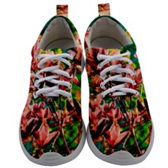 Abstract Floral Artwork Mens Athletic Shoes by ExtraGoodSauce