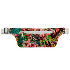 Abstract Floral Artwork Active Waist Bag by ExtraGoodSauce